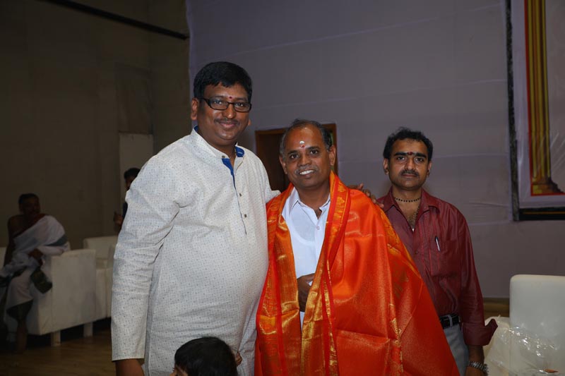 Sri Mulugu Ramalingeshwara Varaprasad Siddhanti was honoured with Jyotishyasastra Vignana Visharadha at Tummalapalli Kalakshetram, Vijayawada (312)